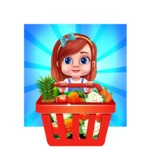 supermarket manager – shopping android application logo